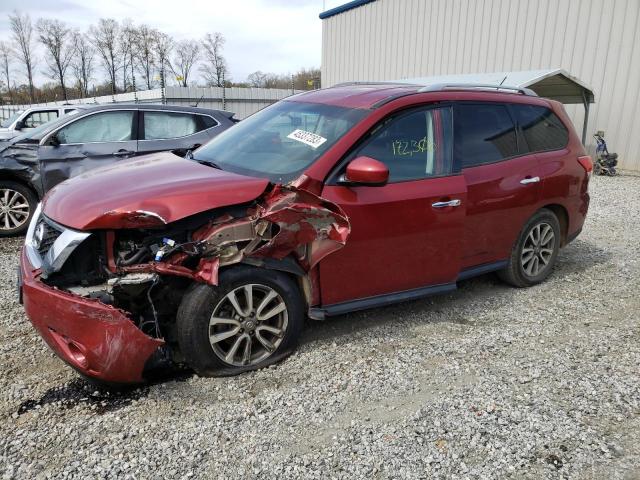 5N1AR2MNXGC655153 - 2016 NISSAN PATHFINDER S 红色 照片 1