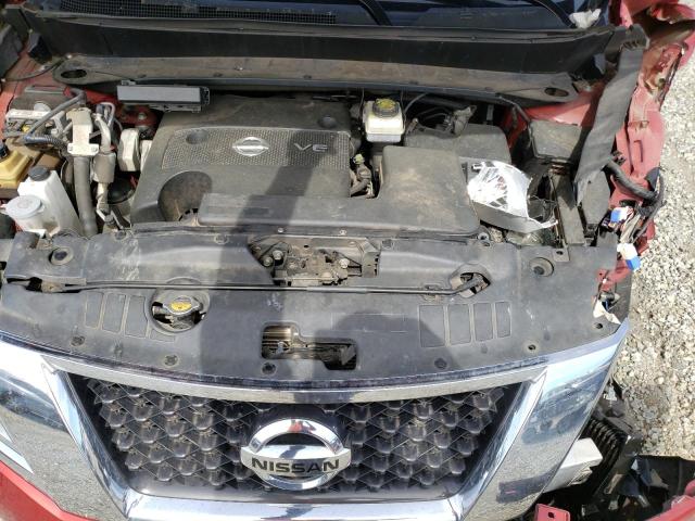 5N1AR2MNXGC655153 - 2016 NISSAN PATHFINDER S 红色 照片 11