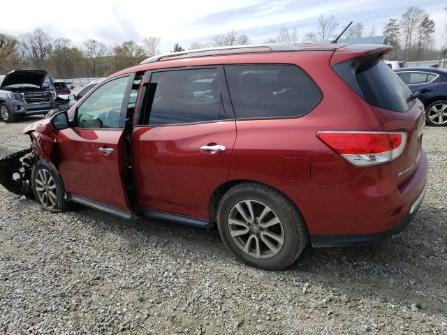 5N1AR2MNXGC655153 - 2016 NISSAN PATHFINDER S 红色 照片 2