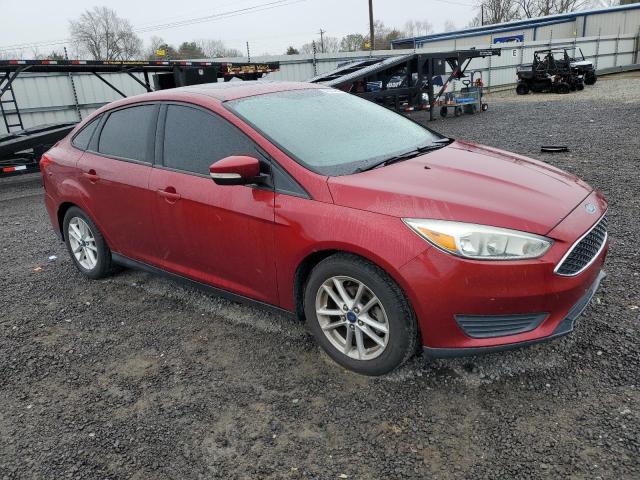 1FADP3F22FL203069 - 2015 FORD FOCUS SE BURGUNDY photo 4