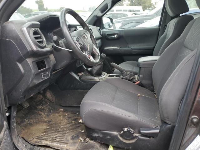 5TFSZ5AN2JX140078 - 2018 TOYOTA TACOMA ACCESS CAB გრაფიტი ფოტო 7