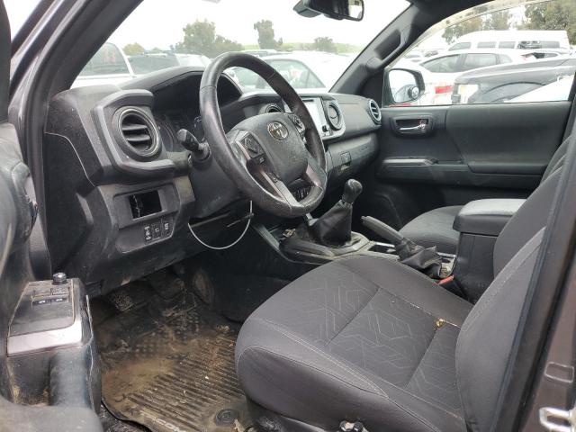 5TFSZ5AN2JX140078 - 2018 TOYOTA TACOMA ACCESS CAB გრაფიტი ფოტო 8