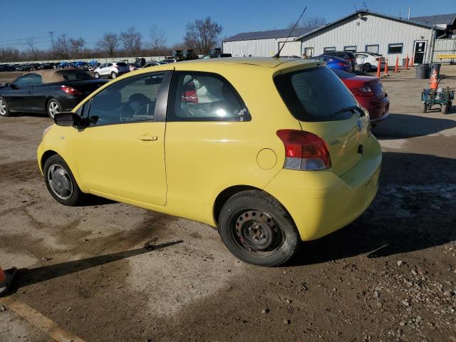 JTDJT903395240654 - 2009 TOYOTA YARIS YELLOW photo 2