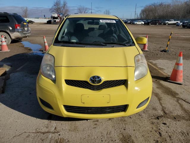 JTDJT903395240654 - 2009 TOYOTA YARIS YELLOW photo 5