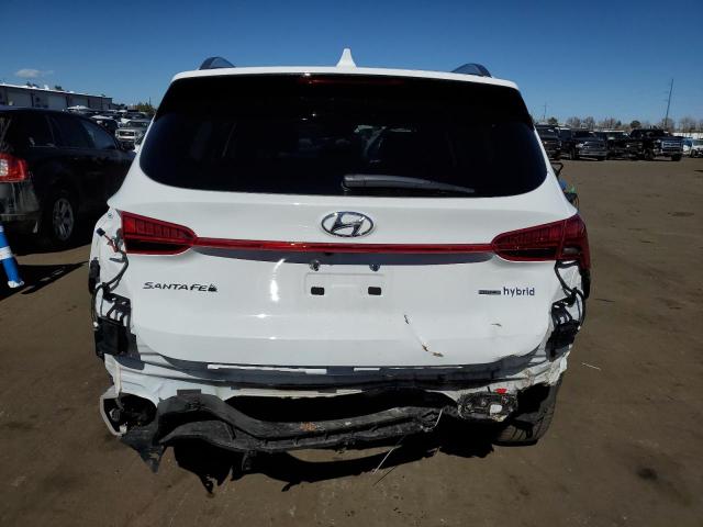 5NMS5DA17PH017655 - 2023 HYUNDAI SANTA FE LIMITED WHITE photo 6