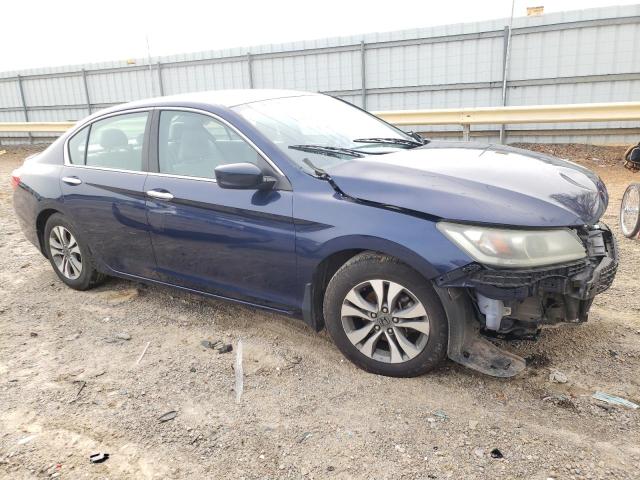 1HGCR2F35EA219233 - 2014 HONDA ACCORD LX BLUE photo 4