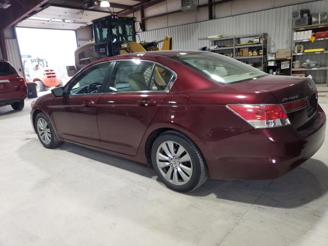 1HGCP2E74CA098752 - 2012 HONDA ACCORD EX BURGUNDY photo 2