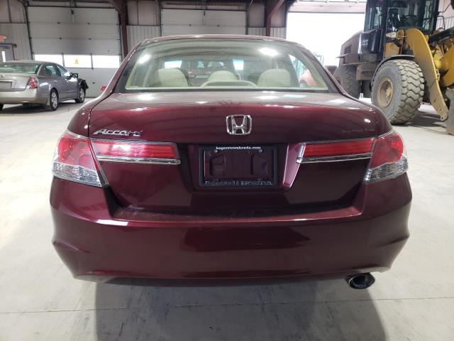 1HGCP2E74CA098752 - 2012 HONDA ACCORD EX BURGUNDY photo 6