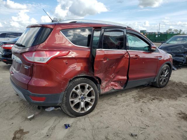 1FMCU9JX9EUC26650 - 2014 FORD ESCAPE TITANIUM RED photo 3