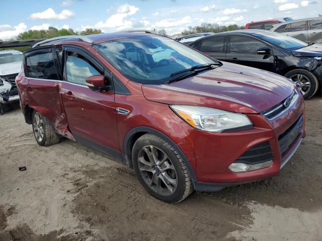 1FMCU9JX9EUC26650 - 2014 FORD ESCAPE TITANIUM RED photo 4