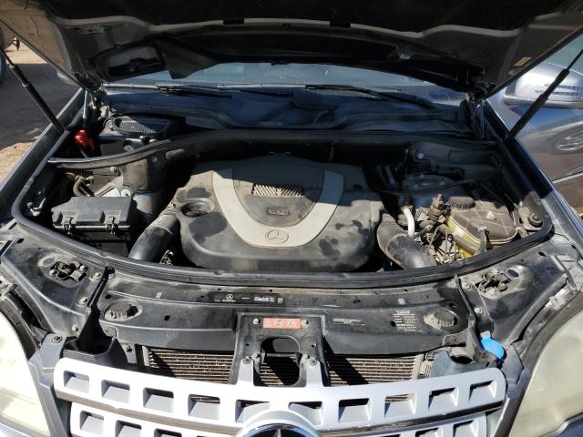 4JGBB8GB4BA725988 - 2011 MERCEDES-BENZ ML 350 4MATIC GRAY photo 12