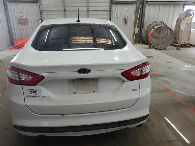 1FA6P0H78F5119231 - 2015 FORD FUSION SE WHITE photo 6