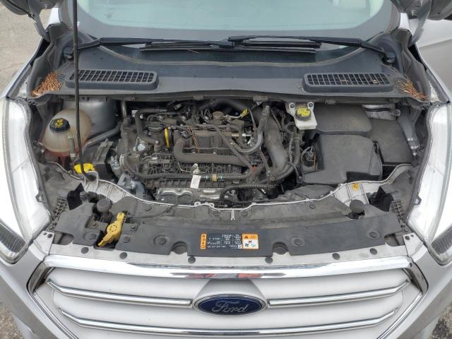 1FMCU9GD8KUC04048 - 2019 FORD ESCAPE SE SILVER photo 11