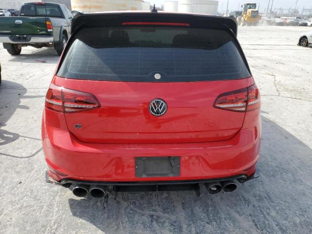 WVWVF7AU9HW110262 - 2017 VOLKSWAGEN GOLF R RED photo 6