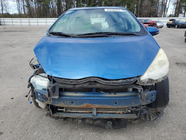 JTDKDTB35C1504872 - 2012 TOYOTA PRIUS C BLUE photo 5