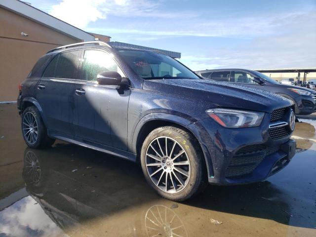 4JGFB5KB6NA642154 - 2022 MERCEDES-BENZ GLE 450 4MATIC BLUE photo 4