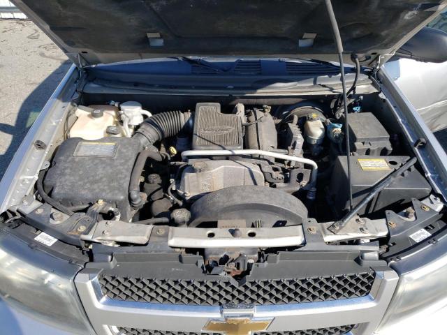 1GNDT13S682218110 - 2008 CHEVROLET TRAILBLAZE LS SILVER photo 12