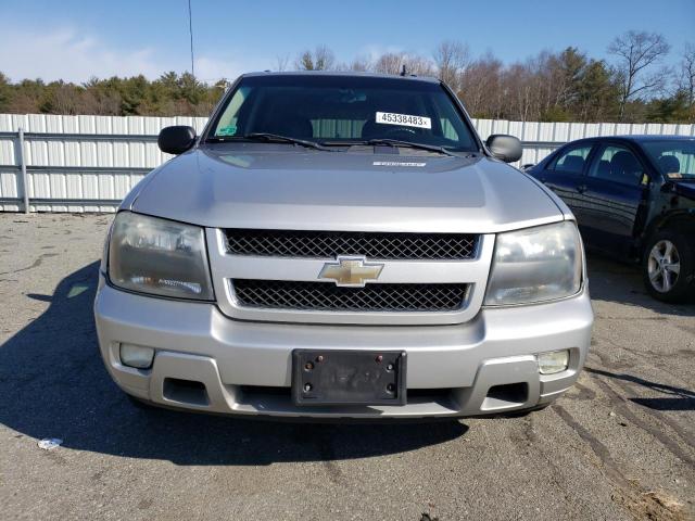 1GNDT13S682218110 - 2008 CHEVROLET TRAILBLAZE LS SILVER photo 5