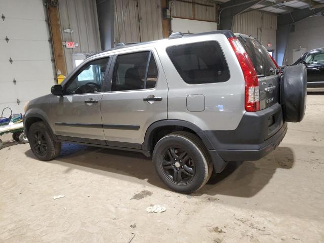 JHLRD78515C053531 - 2005 HONDA CR-V LX GRAY photo 2