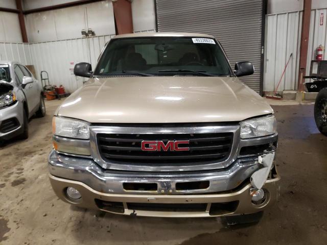 2GTEK19V661341940 - 2006 GMC NEW SIERRA K1500 GOLD photo 5