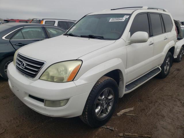 JTJBT20X580162918 - 2008 LEXUS GX 470 WHITE photo 1