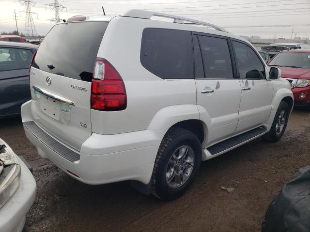 JTJBT20X580162918 - 2008 LEXUS GX 470 WHITE photo 3