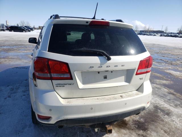 3C4PDDFG2CT312908 - 2012 DODGE JOURNEY R/T WHITE photo 6