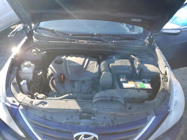 5NPEB4AC7EH943996 - 2014 HYUNDAI SONATA GLS BLUE photo 11