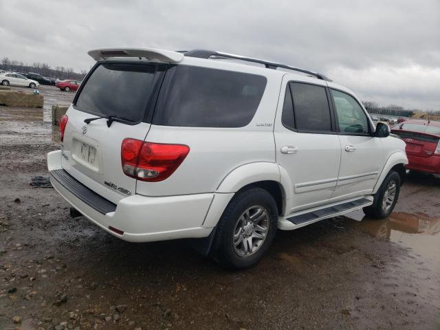 5TDBT48A57S282471 - 2007 TOYOTA SEQUOIA LIMITED WHITE photo 3