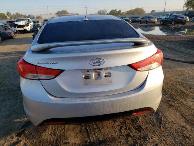 5NPDH4AE9BH043429 - 2011 HYUNDAI ELANTRA GLS SILVER photo 6