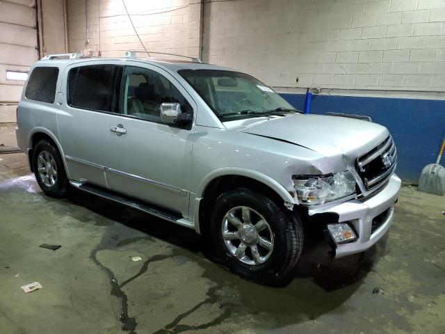 5N3AA08C87N804076 - 2007 INFINITI QX56 SILVER photo 4