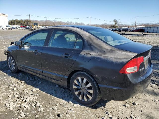 19XFA16969E021569 - 2009 HONDA CIVIC EXL შავი ფოტო 2
