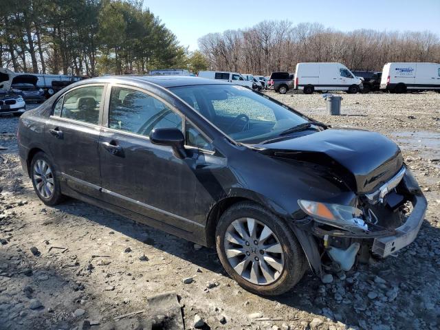 19XFA16969E021569 - 2009 HONDA CIVIC EXL შავი ფოტო 4