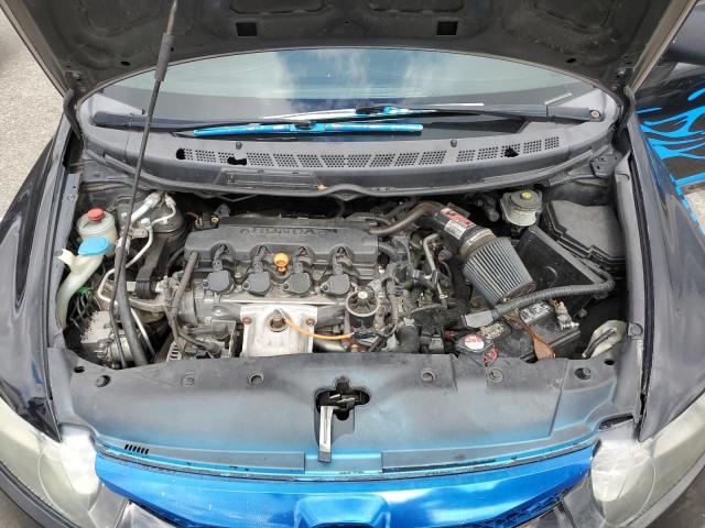 2HGFA16959H340452 - 2009 HONDA CIVIC EXL შავი ფოტო 11