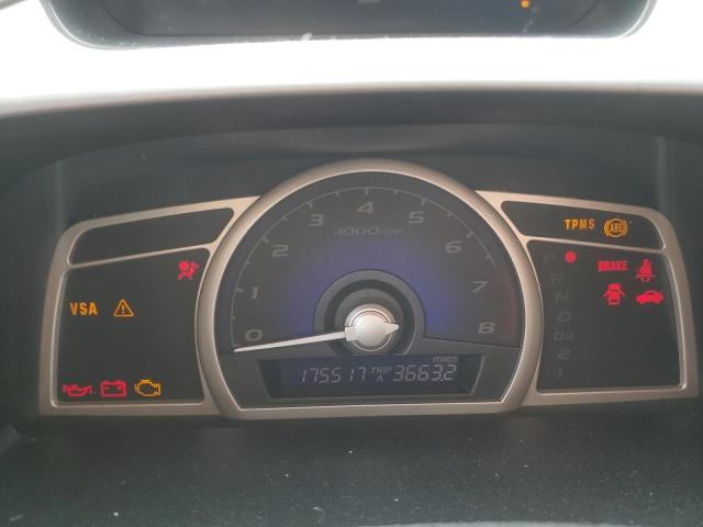 2HGFA16959H340452 - 2009 HONDA CIVIC EXL შავი ფოტო 9