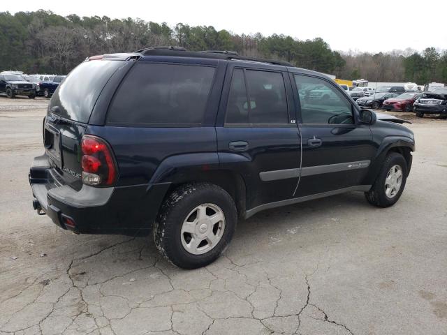 1GNDS13S232145328 - 2003 CHEVROLET TRAILBLAZR BLUE photo 3