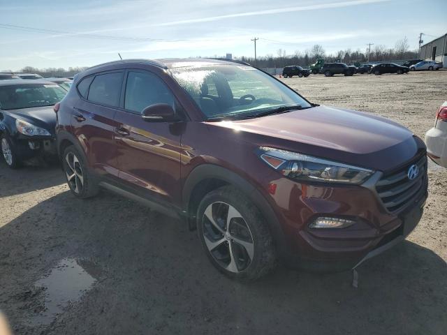 KM8J3CA22GU202088 - 2016 HYUNDAI TUCSON LIMITED RED photo 4