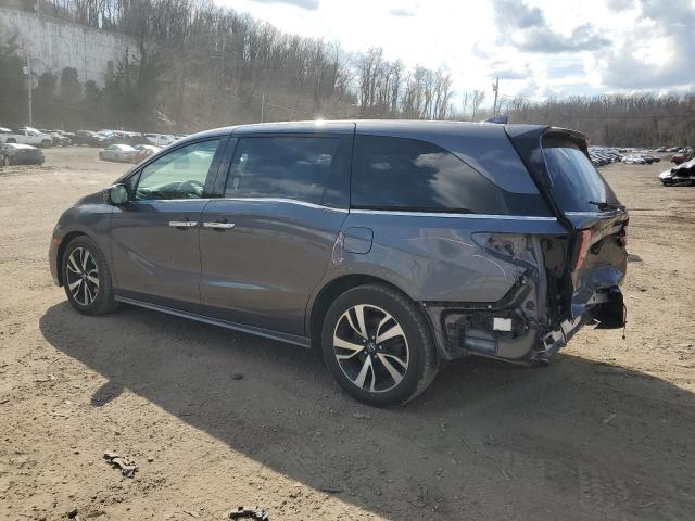 5FNRL6H95KB093400 - 2019 HONDA ODYSSEY ELITE Grafito foto 2