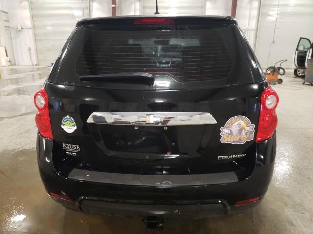 2CNFLCEC1B6394345 - 2011 CHEVROLET EQUINOX LS BLACK photo 6