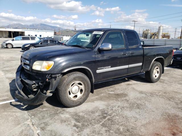 5TBRU34146S476587 - 2006 TOYOTA TUNDRA ACCESS CAB SR5 BLACK photo 1