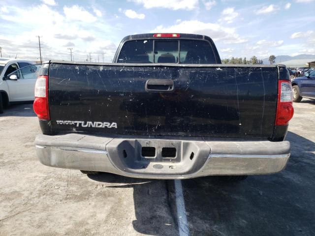 5TBRU34146S476587 - 2006 TOYOTA TUNDRA ACCESS CAB SR5 BLACK photo 6