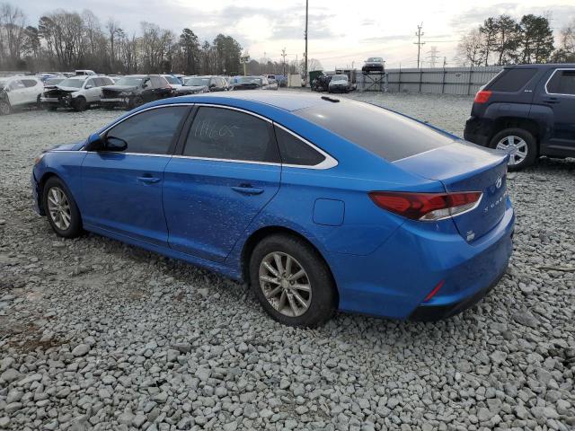 5NPE24AF0JH624539 - 2018 HYUNDAI SONATA SE BLUE photo 2