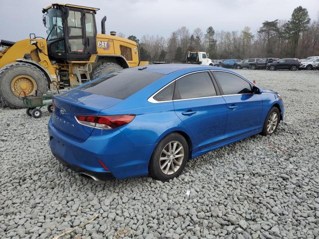 5NPE24AF0JH624539 - 2018 HYUNDAI SONATA SE BLUE photo 3