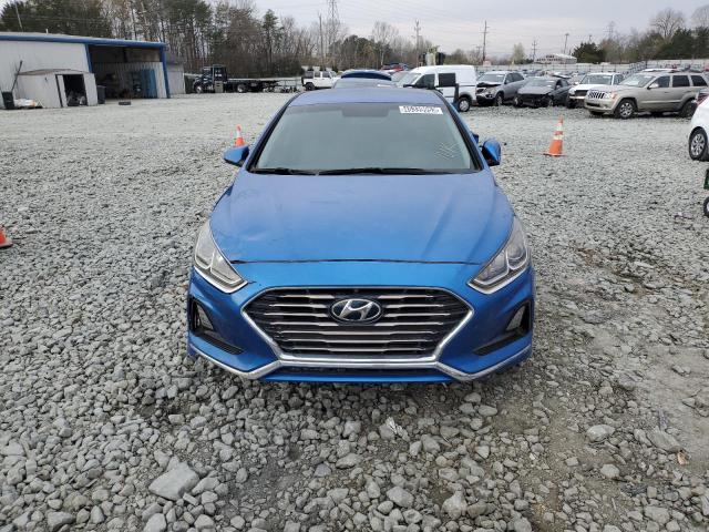 5NPE24AF0JH624539 - 2018 HYUNDAI SONATA SE BLUE photo 5