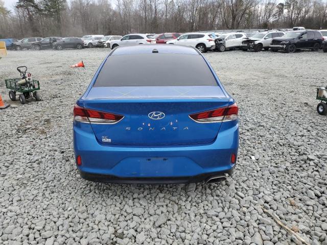 5NPE24AF0JH624539 - 2018 HYUNDAI SONATA SE BLUE photo 6