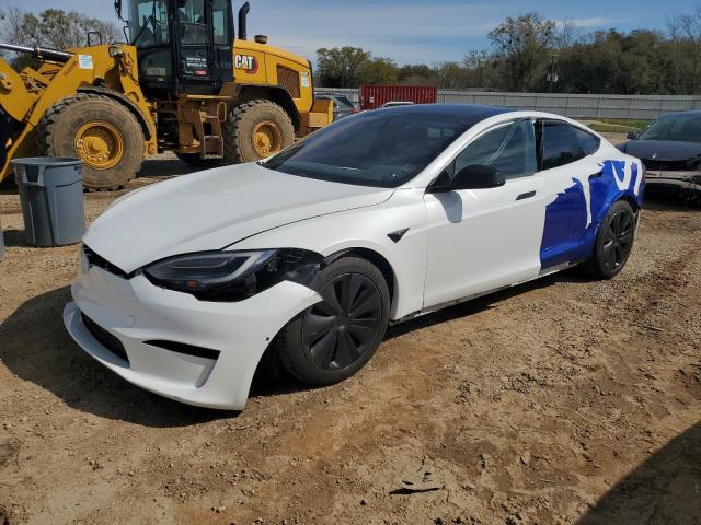 5YJSA1E50MF447189 - 2021 TESLA MODEL S Ağ foto 1