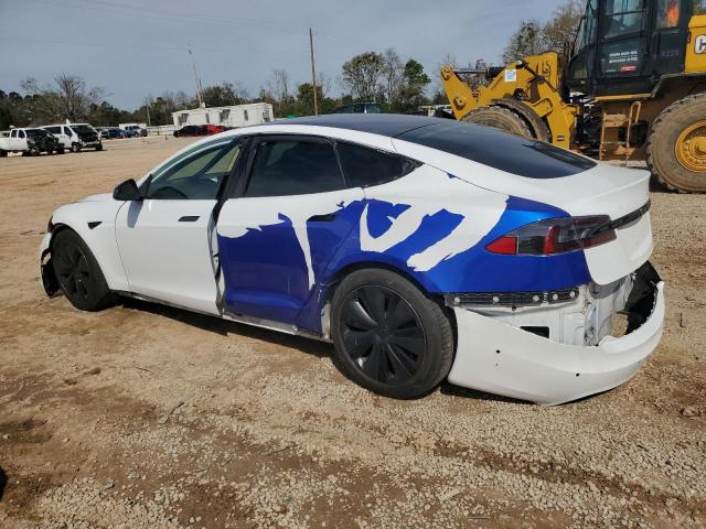 5YJSA1E50MF447189 - 2021 TESLA MODEL S Ağ foto 2