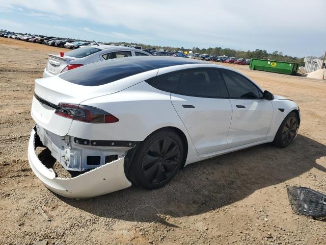 5YJSA1E50MF447189 - 2021 TESLA MODEL S Ağ foto 3