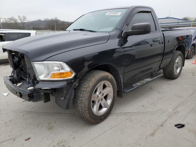 3C6JD7AT5CG130678 - 2012 DODGE RAM 1500 ST BLACK photo 1