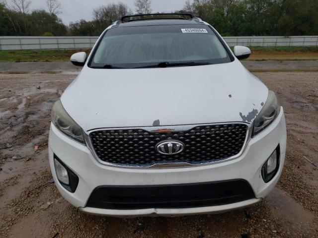 5XYPK4A55GG112470 - 2016 KIA SORENTO SX WHITE photo 5